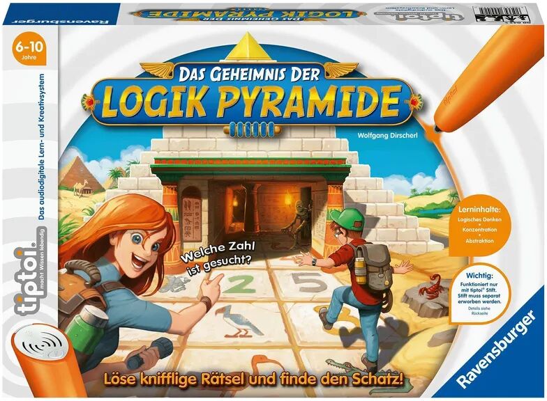 Ravensburger Verlag tiptoi®: Ravensburger tiptoi Spiel 00042 Das Geheimnis der Logik-Pyramide - Lern