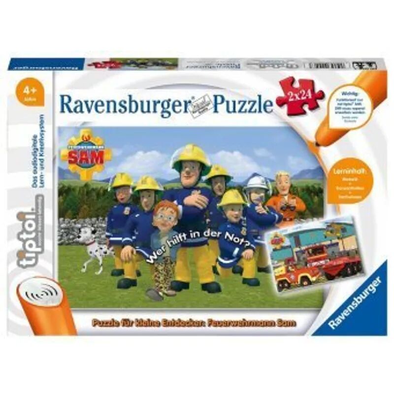 Ravensburger Verlag tiptoi®: Ravensburger tiptoi Spiel 00135 Puzzle für kleine Entdecker: Feuerwehrm
