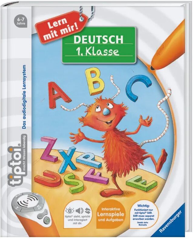 Ravensburger Verlag tiptoi®: tiptoi® Deutsch 1. Klasse; .