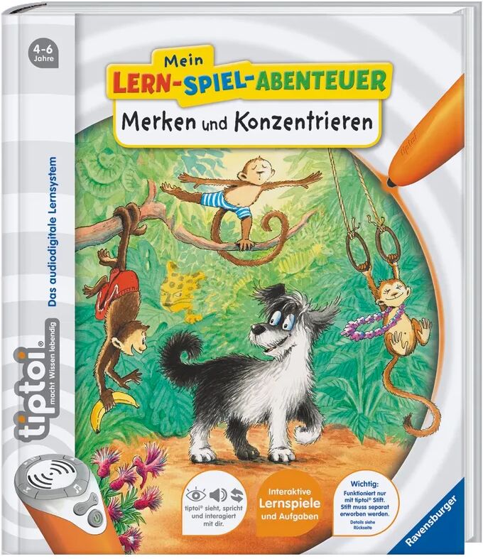 Ravensburger Verlag tiptoi®: tiptoi® Merken und Konzentrieren