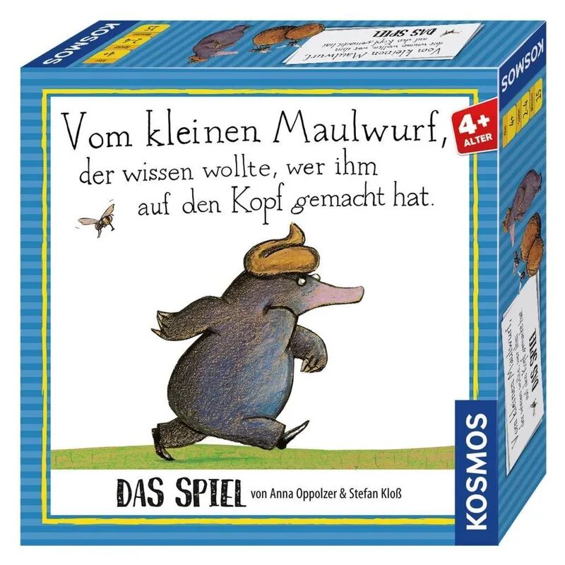 KOSMOS Vom kleinen Maulwurf,der wissen wollte,wer ihm auf den Kopf gemacht hat –  Spiel