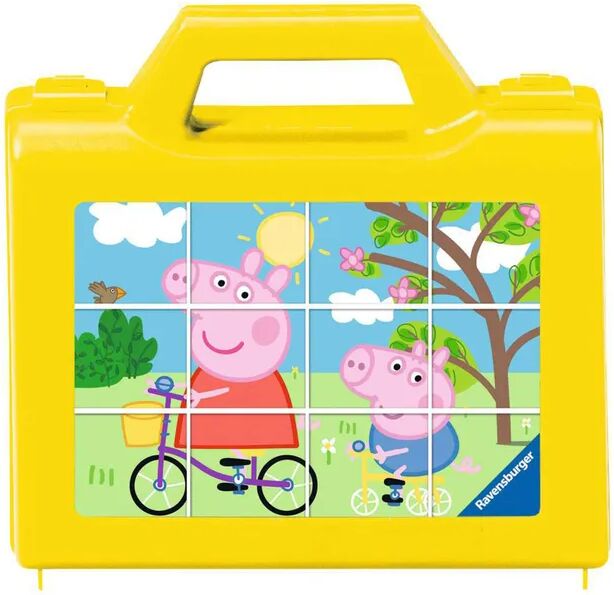 Ravensburger Verlag Würfelpuzzle SPAß MIT PEPPA 12-teilig