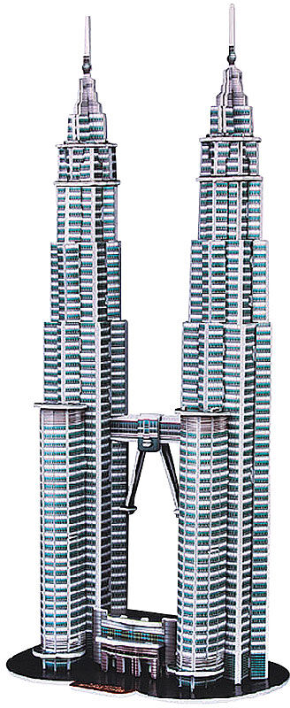 Playtastic 3D-Puzzle Petronas Towers