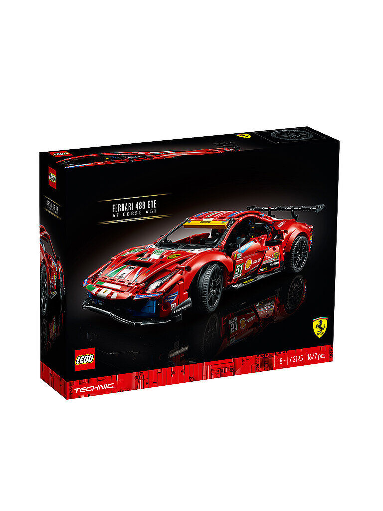 Lego Technic - Ferrari 488 GTE “AF Corse 51”