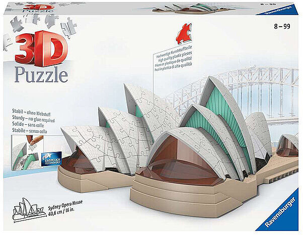 RAVENSBURGER 3D Puzzle 11243 - Sydney Opera House - 216 Teile