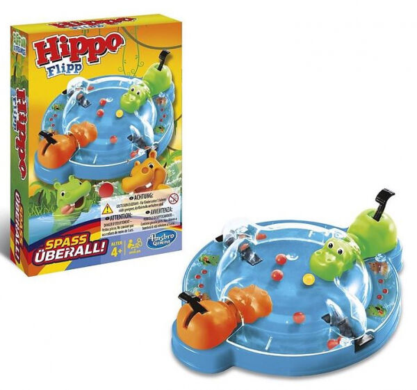 Hasbro Hippo Flipp Kompakt - Geschicklichkeitsspiel