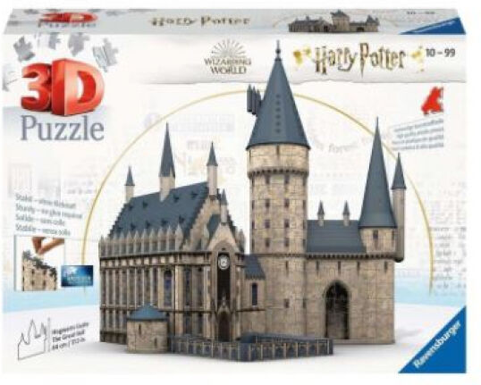 Ravensburger 3D Puzzle Harry Potter Hogwarts Schloss - Die Grosse Halle