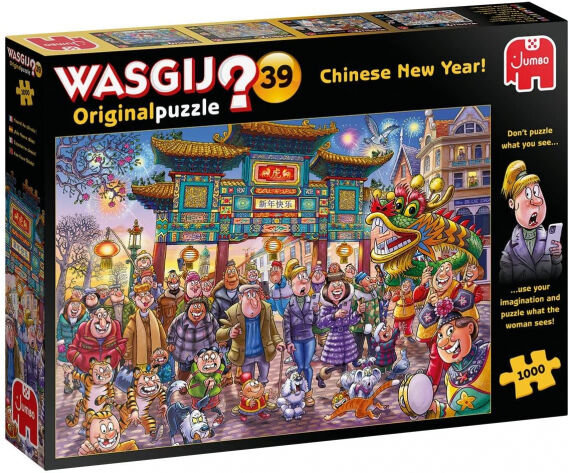 Jumbo 25010 - Wasgij Original 39 Chinese NewYear - Puzzle