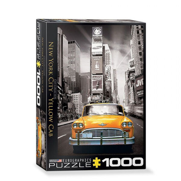 Divers Eurographics - New York: Yellow Cab - Puzzle [1000 Teile]