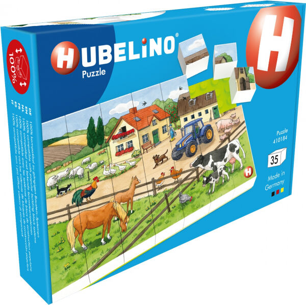 Hubelino - Puzzle: Leben auf dem Bauernhof [35 Teile]