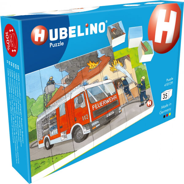 Hubelino - Puzzle: Feuerwehr Einsatz [35 Teile]