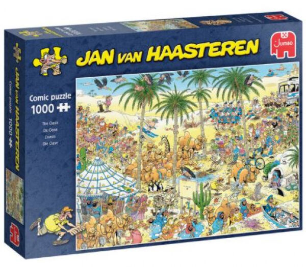 Jumbo - Jan van Haasteren: Oase - Puzzle 1000-teilig