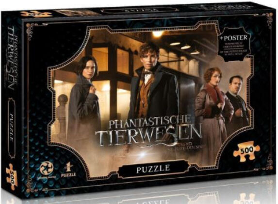 Winning Moves - Phantastische Tierwesen - Puzzle 500 Teile