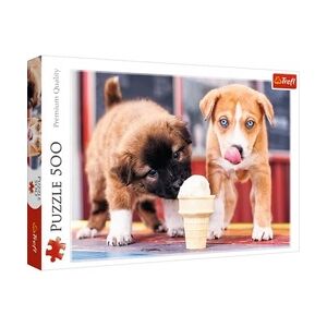 Puzzle Hunde Eiszeit, 500 Teile
