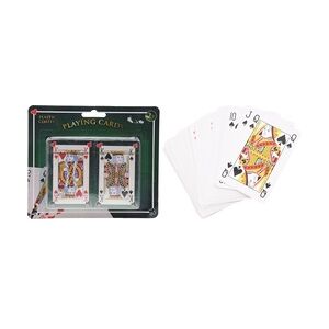 Koopmann International 2x 56 Spielkarten Set Kartenset Bridge Canasta Kartenspiel Poker Skat