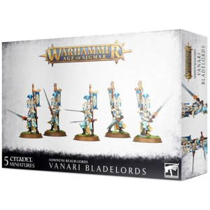 Games-Workshop W-AOS: Lumineth Realm Lords Vanari Bladelords (5 Figuren)