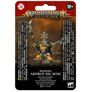 Games-Workshop W-AOS: Orruk Warclans - Ardboy Big Boss