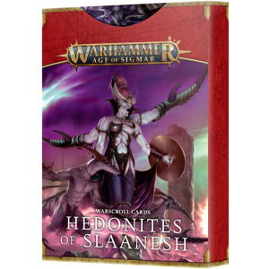 Games-Workshop W-AOS: Warscroll Cards: Hedonites of Slaanesh