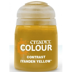 Games-Workshop Citadel Contrast Paint (Iyanden Gelb) - Kontrastfarbe - gelb