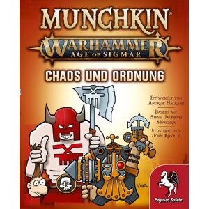 Pegasus Spiele GmbH Munchkin Warhammer Age Of Sigmar: Chaos & Ordnung [Erweiterung]