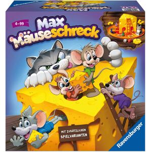 Ravensburger Spieleverlag Ravensburger Kinderspiele 24562 - Max Mäuseschreck - Würfel-Laufspiel Für 2 Bis 4 Spieler Ab 4 Jahren