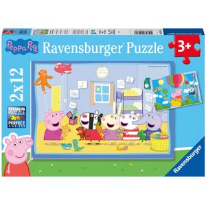 Ravensburger Spieleverlag Ravensburger Kinderpuzzle 05574 - Peppas Abenteuer - 2x12 Teile Peppa Pig Puzzle Für Kinder Ab 3 Jahren