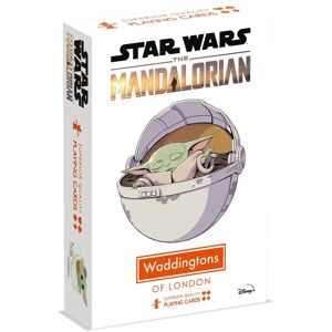 Winning Moves - Number 1 Spielkarten - Star Wars Mandalorian The Child