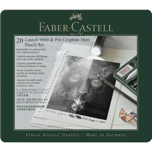 Faber-Castell GmbH&Co. Set Pitt Graphite Matt & Castell 9000