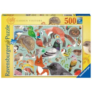 Ravensburger Spieleverlag Ravensburger Puzzle 17137 - Garden Visitors - 500 Teile Puzzle Für Erwachsene Und Kinder Ab 12 Jahren