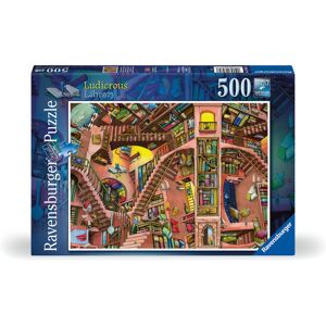 Ravensburger Spieleverlag Ravensburger Puzzle 17484 Ludicrous Library - 500 Teile Puzzle Für Erwachsene Ab 12 Jahren