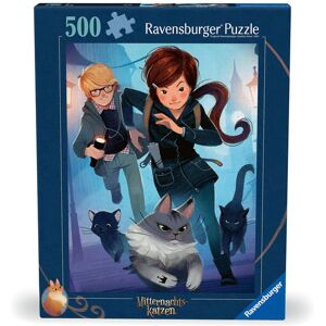 Ravensburger Spieleverlag Ravensburger Puzzle 12000360 - Auf Der Suche Nach Königin Quinn - 500 Teile Mitternachtskatzen Puzzle Für Erwachsene Und Kinder Ab 12 Jahren