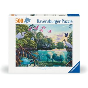 Ravensburger Spieleverlag Ravensburger Puzzle 12000044 - Manatee Moments - 500 Teile Puzzle Für Erwachsene Und Kinder Ab 12 Jahren