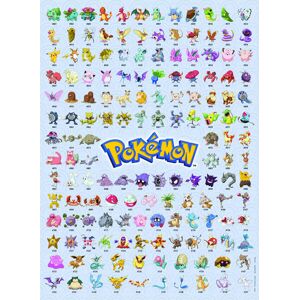 Ravensburger Spieleverlag Ravensburger Puzzle 12000511 - Die Ersten 151 Pokémon - 500 Teile Pokémon Puzzle Für Erwachsene Und Kinder Ab 12 Jahren