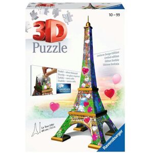 RAVENSBURGER 11183 3D Puzzle Eiffelturm Love Edition