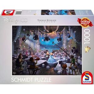 SCHMIDT SPIELE 57595 ERWACHSENENPUZZLE 1000 TEILE - Disney, 100 Jahre Sonderedition 1, Limited Edition