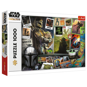TREFL 10718 Puzzle 1000 Teile - Star Wars Mandalorian Grogu Collection