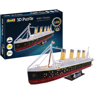 REVELL 00154 3D Puzzle RMS Titanic - LED Edition