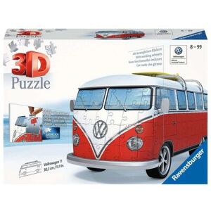 RAVENSBURGER 12516 3D-Puzzle Volkswagen T1 - Surfer Edition