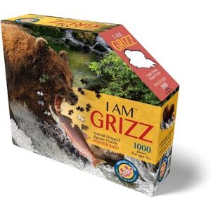 MADD CAPP 887000 Konturpuzzle 1000 Teile Grizzlybär