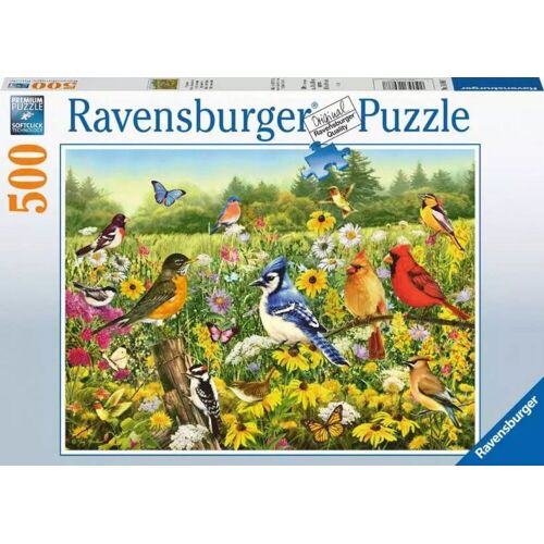 Ravensburger Puzzle 500 Teile – Vogelwiese  -