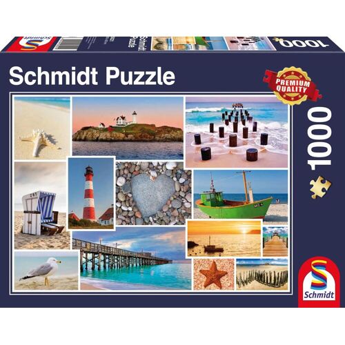 Schmidt Spiele Schmidt Puzzle 1000 Teile – Am Meer -