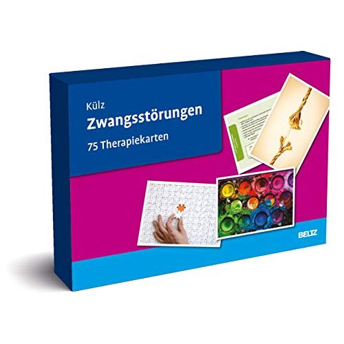 Külz, Anne Katrin – Zwangsstörungen: 75 Therapiekarten mit 24-seitigem Booklet in hochwertiger Klappkassette (Beltz Therapiekarten)