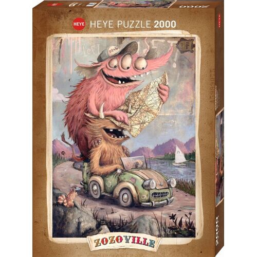 Heye Puzzle Road Trippin Puzzle 2000 Teile