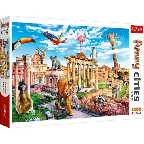 Trefl Wilde Tiere In Rom (Puzzle)