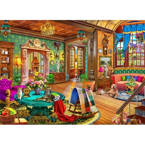 BRAIN TREE GAMES Brain Tree - Sweet Home 1000 Pieces Jigsaw Puzzle For Adults
