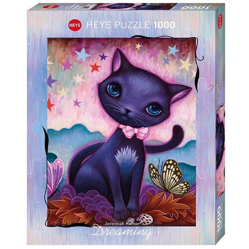 Heye Puzzle Puzzlespiel - Black Kitty - 1000 Teile - Heye Puzzle - One Size - Puzzlespiele