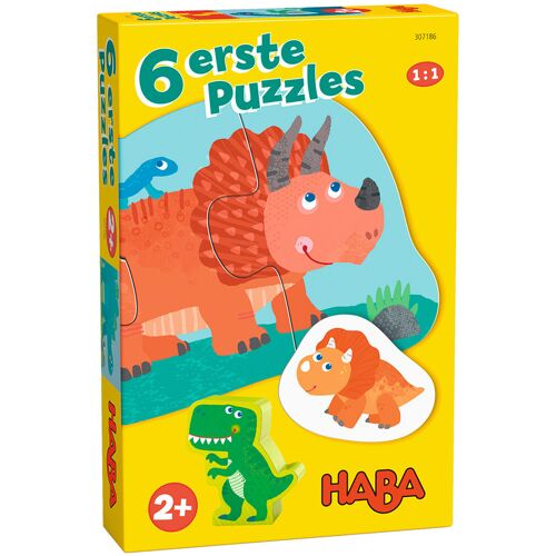 6 erste Puzzles »Dinos«