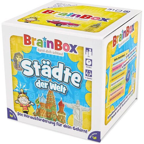 Brain Box 94944 Städte Der Welt Lernspiel Quizspiel Für Kinder Ab 8 Jahren