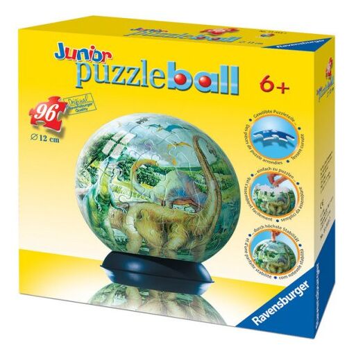 Ravensburger Puzzleball 11306 - Im Land Der Dinosaurier (96 Teile)