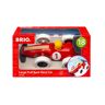 Ravensburger Spieleverlag 30308 Brio Großer Rennwagen Mit Rückziehmotor - Zurückziehen Und Los Geht'S! - Empfohlen Für Kleinkinder Ab 18 Monaten